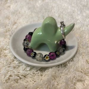 🐘💙 Teal Elephant Jewelry / Trinket holder 💙🐘
